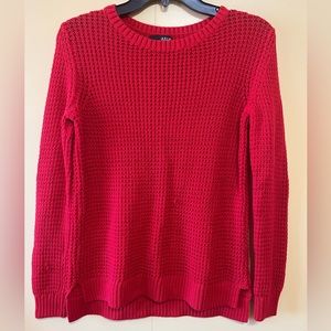 A.N.A Red Knit Sweater